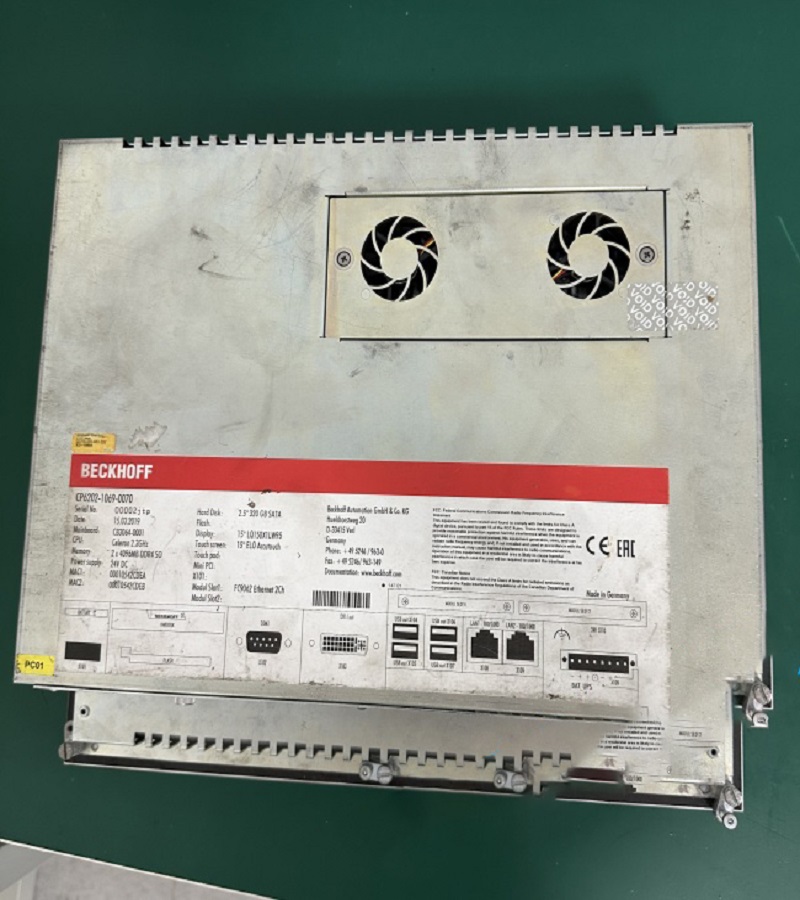 北京 德國 倍福工控機 C6930-0050顯示屏不亮故障維修 快修 